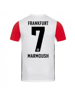 Muži Futbalové oblečenie Eintracht Frankfurt Omar Marmoush #7 2024-25 Krátky Rukáv - Domáci